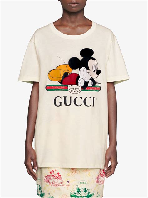 gucci mickey t shirt|gucci mickey hoodie.